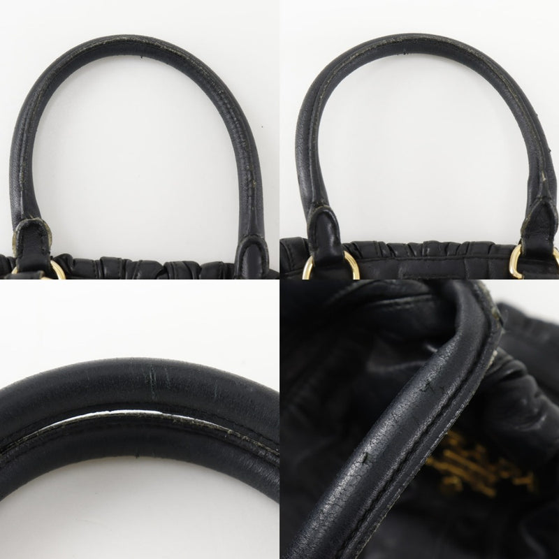 【PRADA】プラダ ロゴ ハンドバッグ