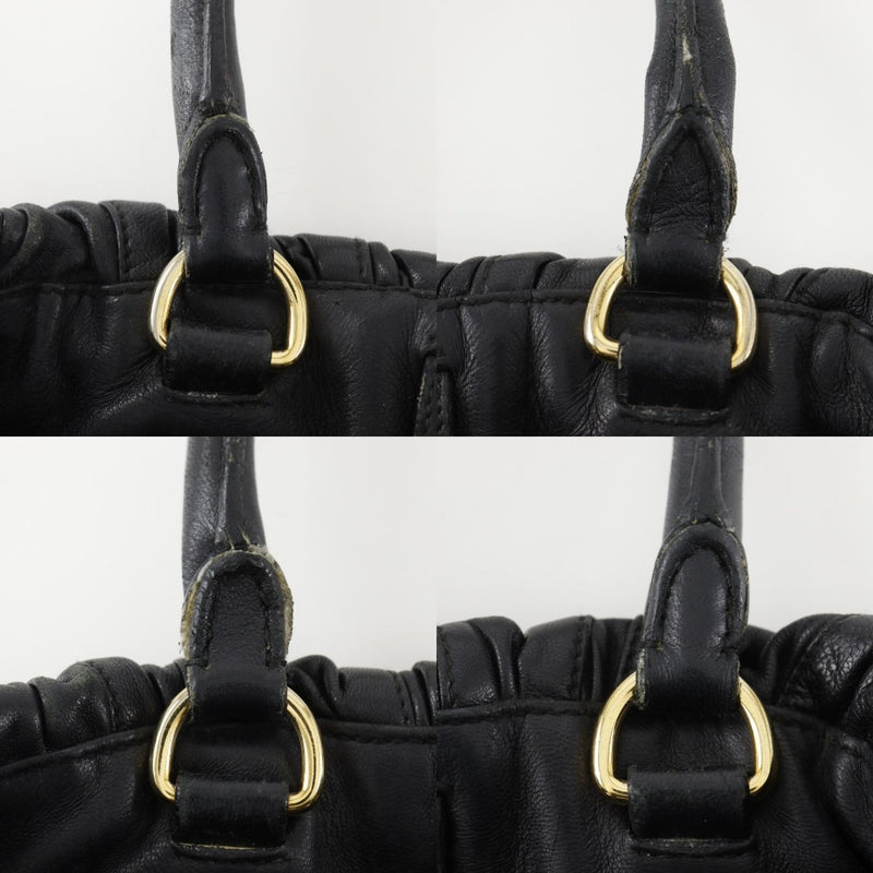 【PRADA】プラダ ロゴ ハンドバッグ