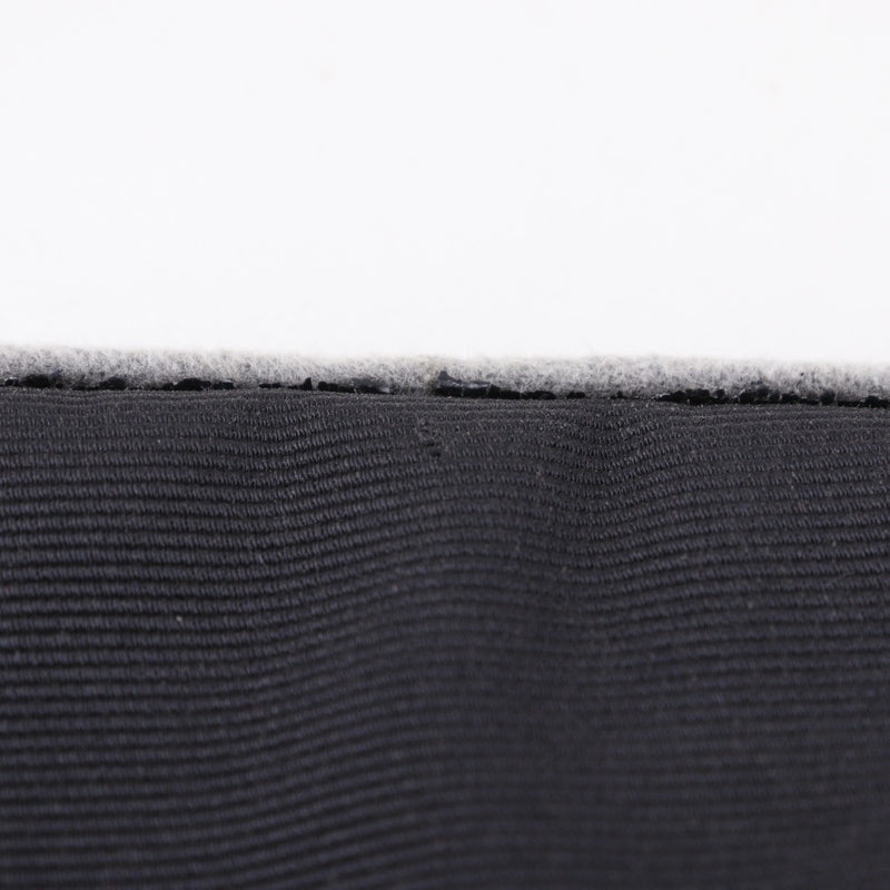 [FENDI] Fendi 
 logo handbag 
 One handle nylon canvas black handbag Fastener logo Ladies B-rank