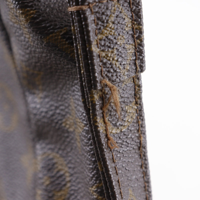 【LOUIS VUITTON】ルイ・ヴィトン
 マルソー ショルダーバッグ
 ヴィンテージ M40264 モノグラムキャンバス 茶 手提げ,A5 ファスナー Marceau ユニセックスB-ランク