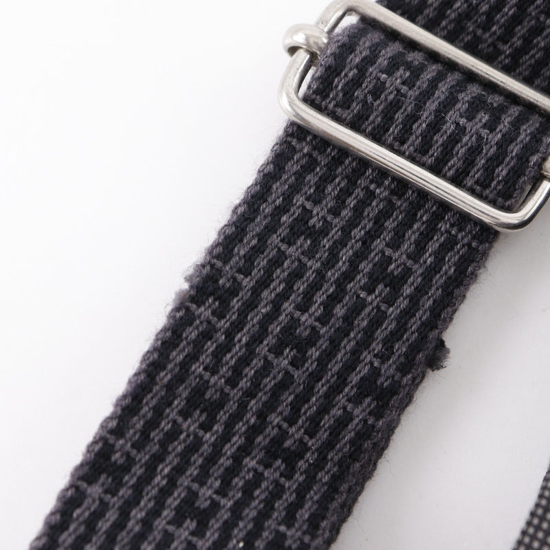 [HERMES] Hermes 
 Sac・ PM publicitario Backpack・Mochila 
 Herline Bolso de hombro, bolso de mano, de lona de nailon gris, de 2 vías, con botón a presión A5 Ad PM para mujer