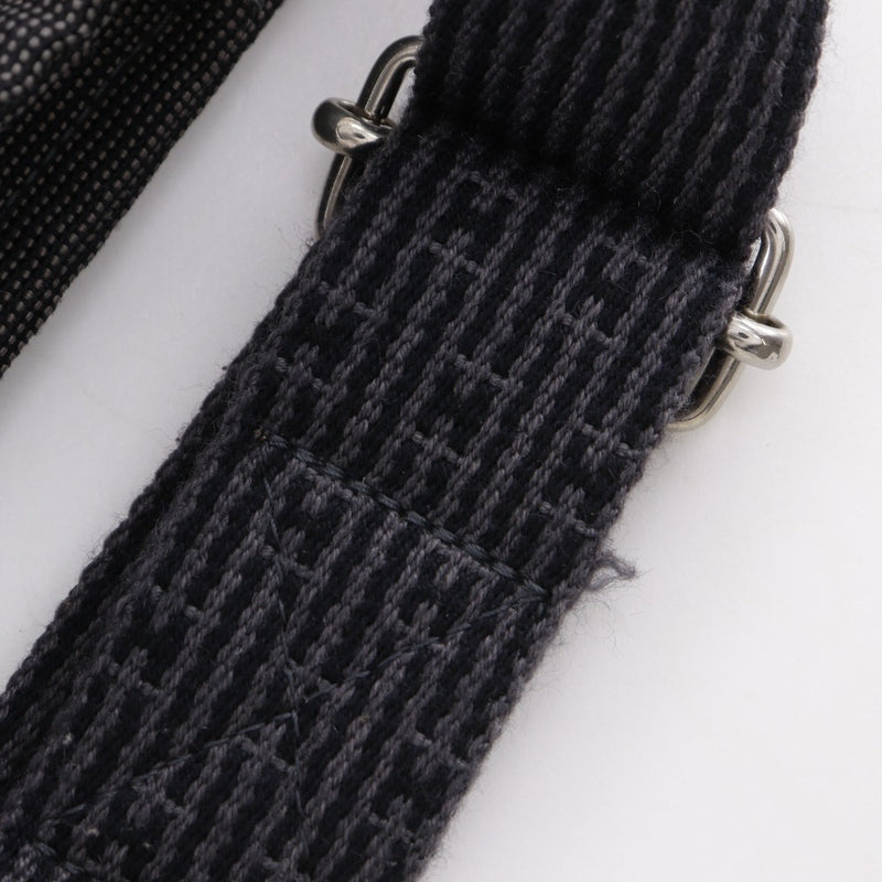 [HERMES] Hermes 
 Sac・ PM publicitario Backpack・Mochila 
 Herline Bolso de hombro, bolso de mano, de lona de nailon gris, de 2 vías, con botón a presión A5 Ad PM para mujer