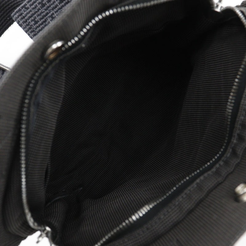 [HERMES] Hermes 
 Sac・ PM publicitario Backpack・Mochila 
 Herline Bolso de hombro, bolso de mano, de lona de nailon gris, de 2 vías, con botón a presión A5 Ad PM para mujer