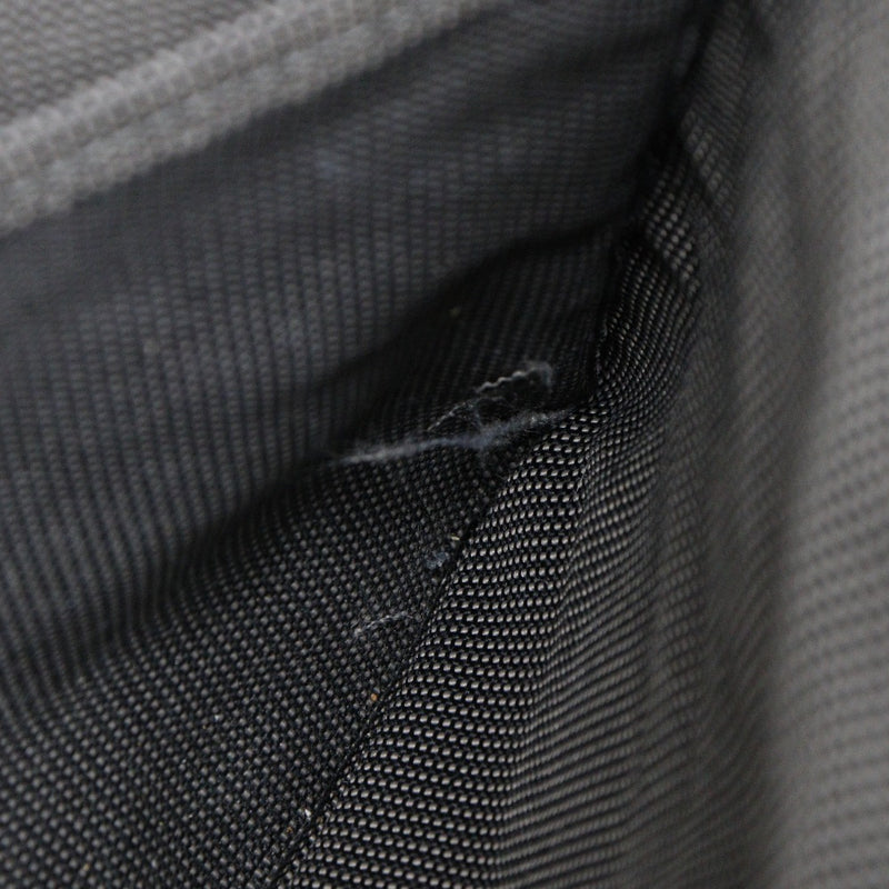 [HERMES] Hermes 
 Sac・ PM publicitario Backpack・Mochila 
 Herline Bolso de hombro, bolso de mano, de lona de nailon gris, de 2 vías, con botón a presión A5 Ad PM para mujer