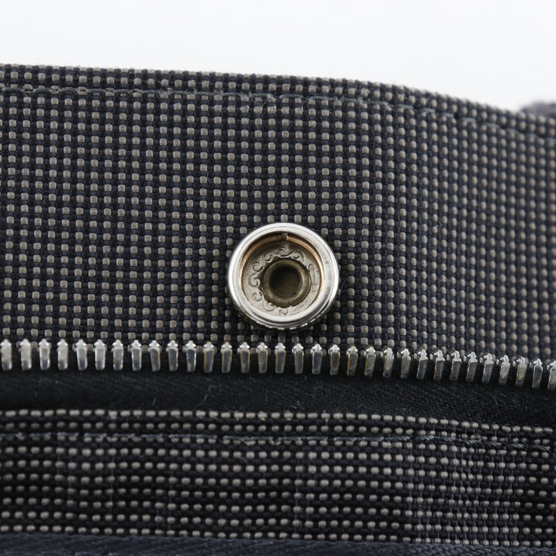 [HERMES] Hermes 
 Sac・ PM publicitario Backpack・Mochila 
 Herline Bolso de hombro, bolso de mano, de lona de nailon gris, de 2 vías, con botón a presión A5 Ad PM para mujer