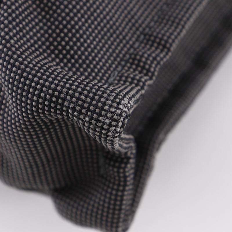 [HERMES] Hermes 
 Sac・ PM publicitario Backpack・Mochila 
 Herline Bolso de hombro, bolso de mano, de lona de nailon gris, de 2 vías, con botón a presión A5 Ad PM para mujer