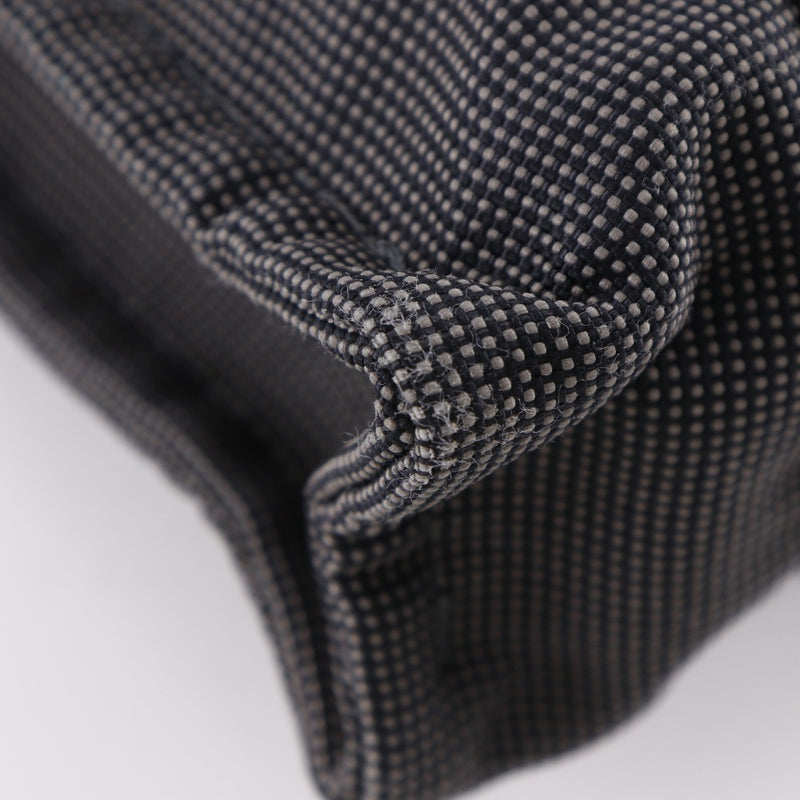 [HERMES] Hermes 
 Sac・ PM publicitario Backpack・Mochila 
 Herline Bolso de hombro, bolso de mano, de lona de nailon gris, de 2 vías, con botón a presión A5 Ad PM para mujer