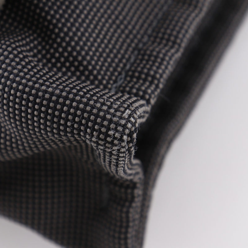 [HERMES] Hermes 
 Sac・ PM publicitario Backpack・Mochila 
 Herline Bolso de hombro, bolso de mano, de lona de nailon gris, de 2 vías, con botón a presión A5 Ad PM para mujer