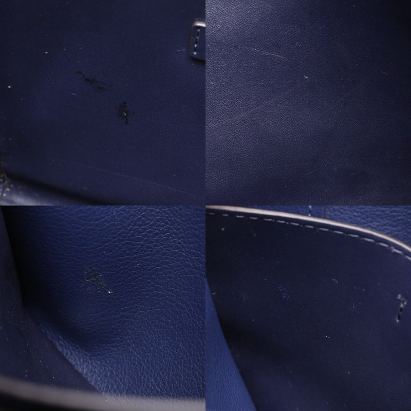 [Michael Kors] Michael Kors 
 hamilton handbag 
 2WAY Shoulder Leather Navy Crossbody Bag, Shoulder Bag, Handbag, 2way, A5 Fastener hamilton ladies