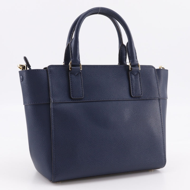 [Michael Kors] Michael Kors 
 hamilton handbag 
 2WAY Shoulder Leather Navy Crossbody Bag, Shoulder Bag, Handbag, 2way, A5 Fastener hamilton ladies