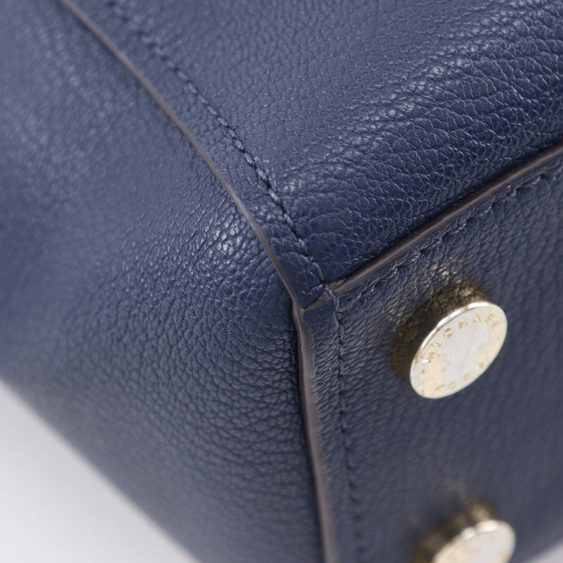 [Michael Kors] Michael Kors 
 hamilton handbag 
 2WAY Shoulder Leather Navy Crossbody Bag, Shoulder Bag, Handbag, 2way, A5 Fastener hamilton ladies
