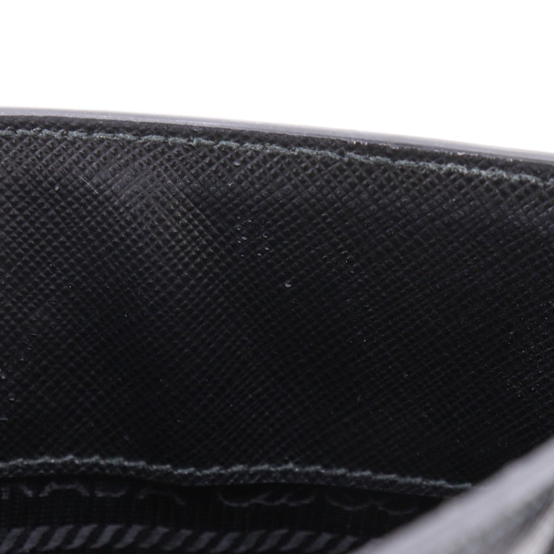 [PRADA]PRADA
 mini bolso de hombro 
 Bandolera Saffiano negra con botones a presión, minibandolera unisex de rango B