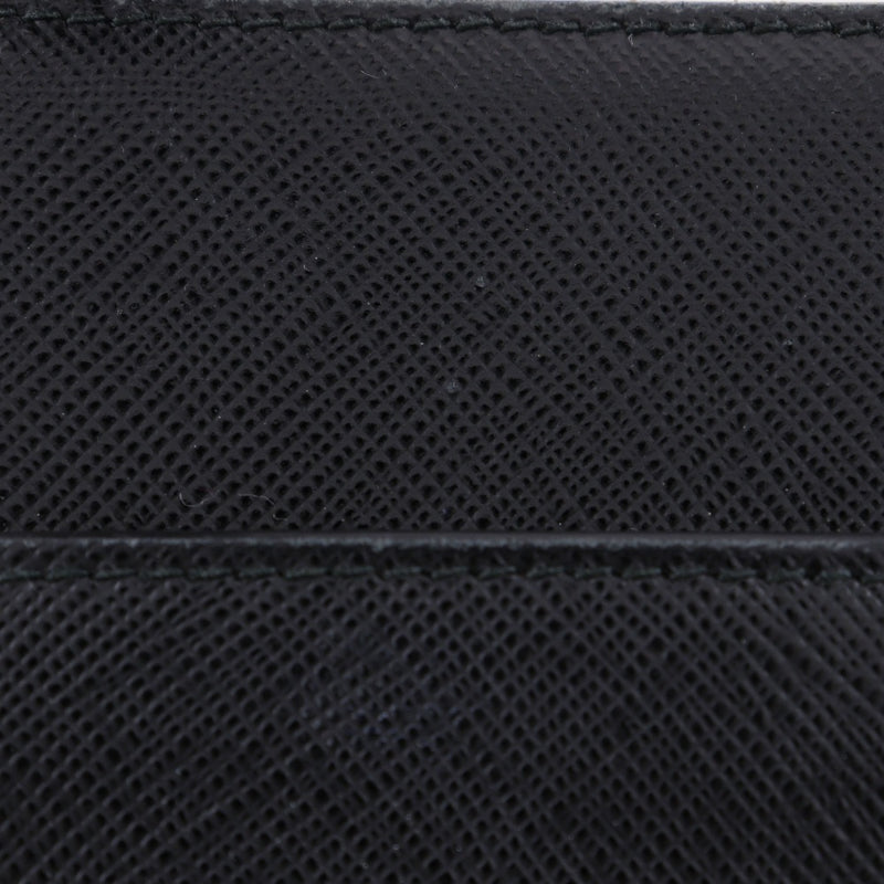 [PRADA]PRADA
 mini bolso de hombro 
 Bandolera Saffiano negra con botones a presión, minibandolera unisex de rango B