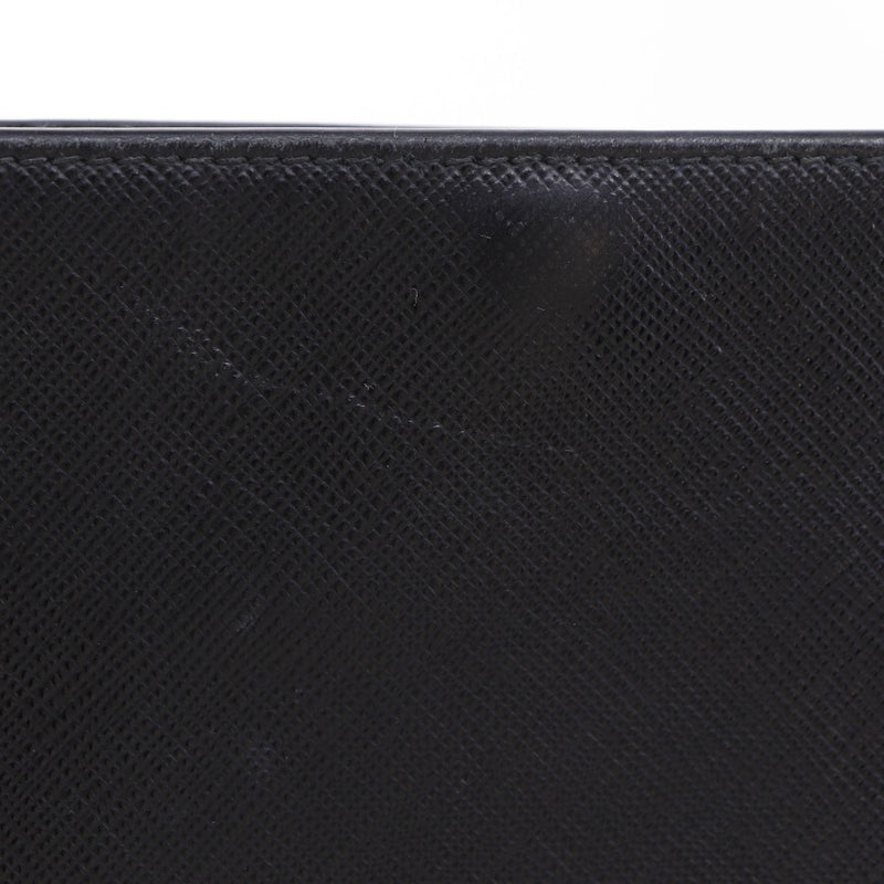 [PRADA]PRADA
 mini bolso de hombro 
 Bandolera Saffiano negra con botones a presión, minibandolera unisex de rango B