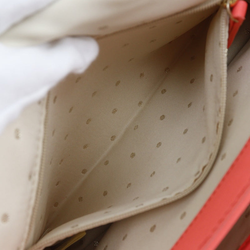 [Kate Spade]Kate Spade 
 ChainShoulder Shoulder Bag
 Tweed Orange Shoulder Bag,A5 Flap ChainShoulder Women's