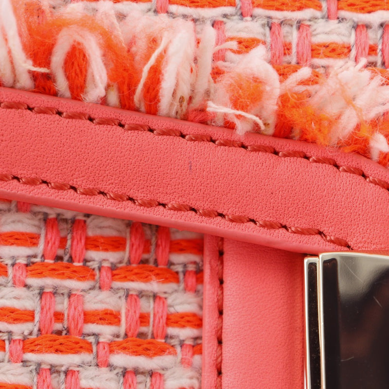 [Kate Spade]Kate Spade 
 ChainShoulder Shoulder Bag
 Tweed Orange Shoulder Bag,A5 Flap ChainShoulder Women's