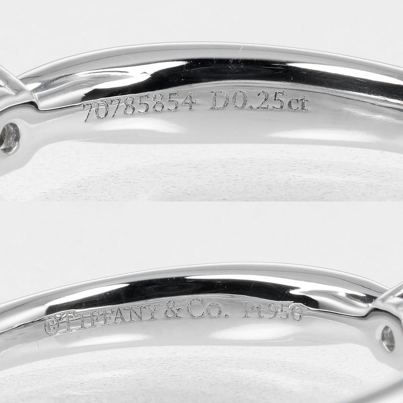 【TIFFANY&Co.】ティファニー
 ハーモニー 11号 リング・指輪
 0.25ct VVS1/H/3EX Pt950プラチナ×ダイヤモンド 約3.84g harmony レディースAランク