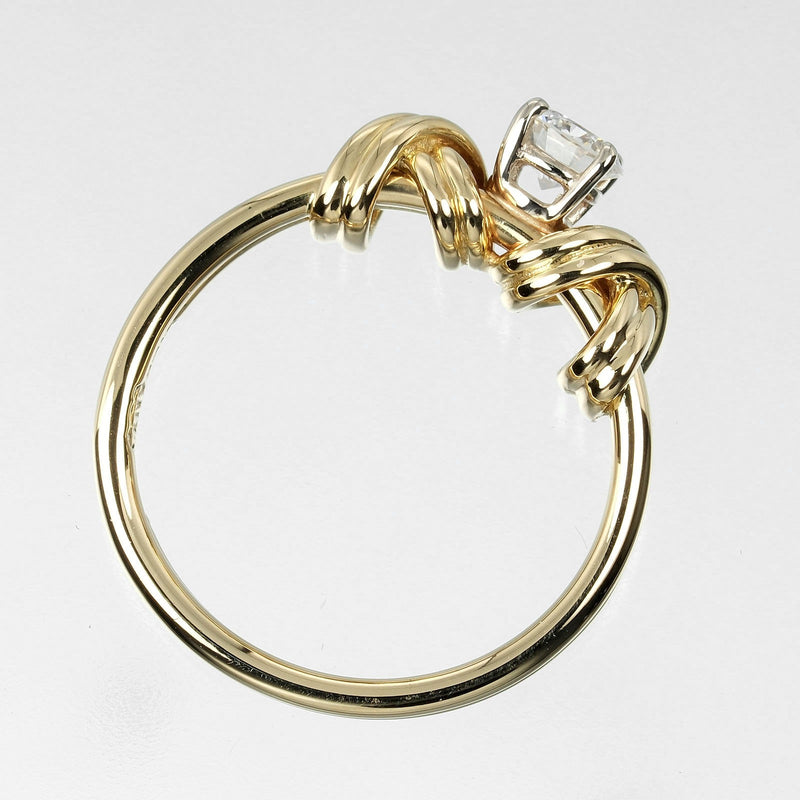 TIFFANY&Co.】ティファニー ダブルシグネチャー ソリティア リング
