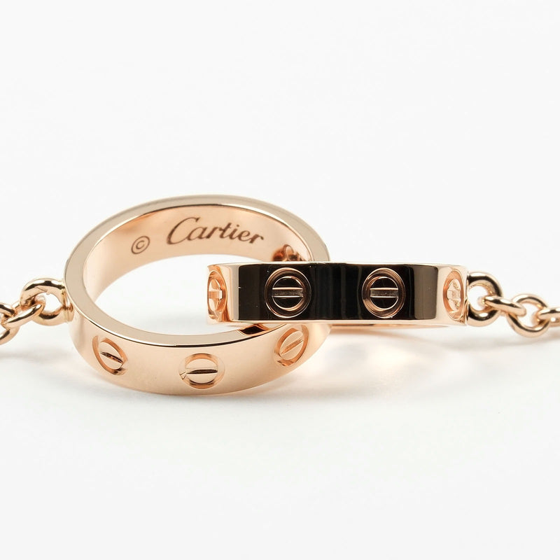 【CARTIER】カルティエ
 ベビーラブ ネックレス
 K18ピンクゴールド 約6.48g Baby love レディースAランク