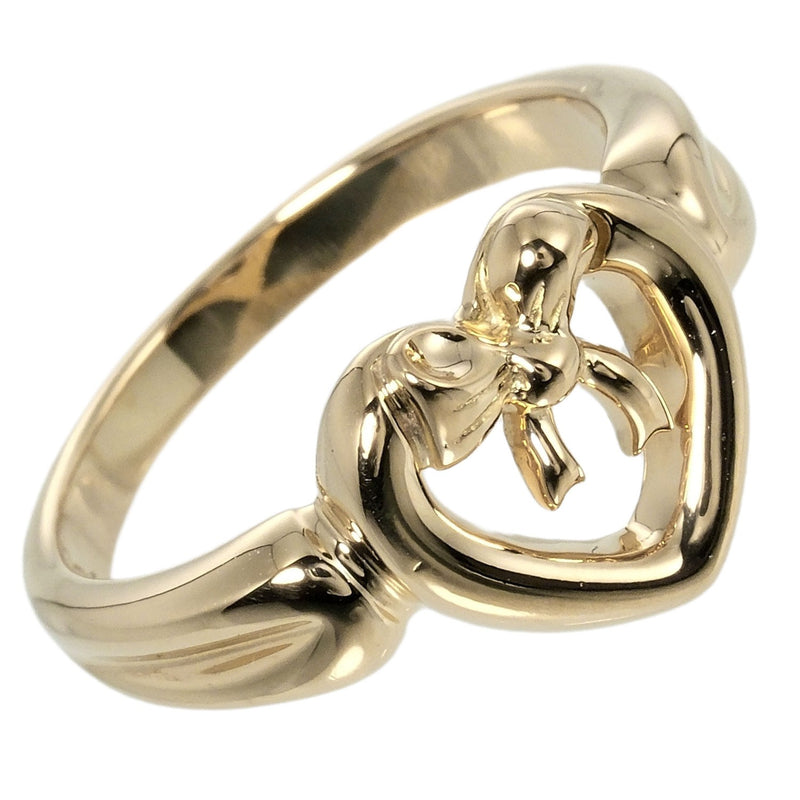 TIFFANY & CO.] Tiffany No. 9 ring / ring Heart Ribbon 4.8g K18 Yellow –  KYOTO NISHIKINO