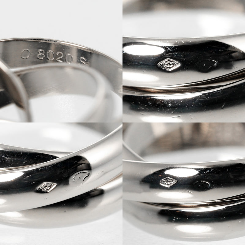 CARTIER】カルティエ トリニティ 11号 リング・指輪 7.95g K18ホワイト