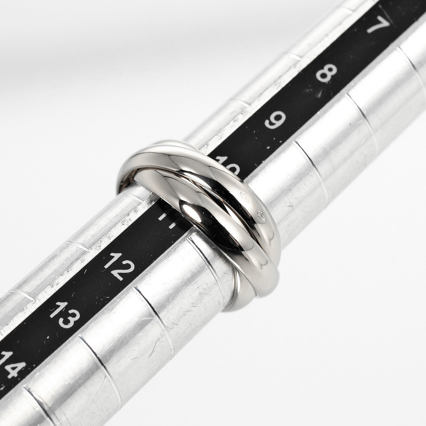 CARTIER】カルティエ トリニティ 11号 リング・指輪 7.95g K18ホワイト