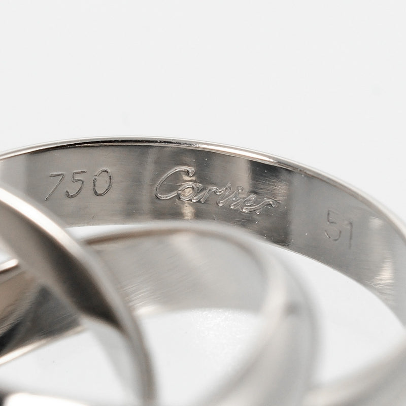 CARTIER】カルティエ トリニティ 11号 リング・指輪 7.95g K18ホワイト