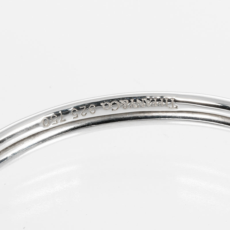 [TIFFANY & CO.] Tiffany 
 Double loop bangle 
 Silver 925 x K18 Yellow Gold Approximately 14.78g DOUBLE LOOP Ladies A-Rank