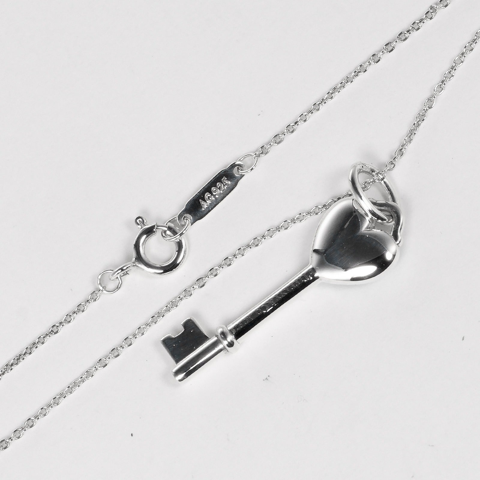 TIFFANY&Co.】ティファニー ハートキー ネックレス シルバー925 約3.5g Heart key レディースAランク – KYOTO  NISHIKINO