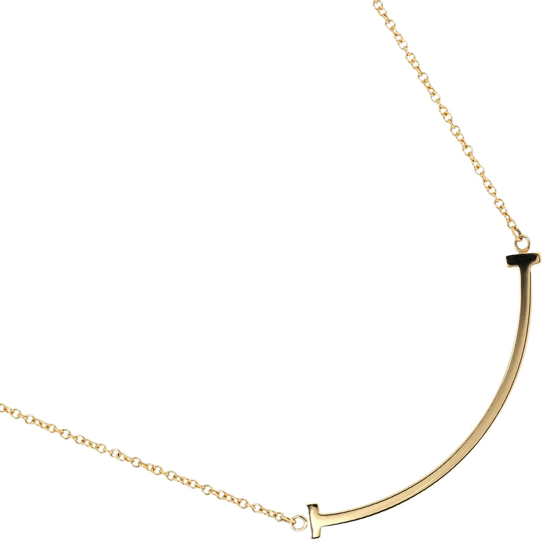 TIFFANY&Co.】ティファニー T スマイル スモール ネックレス 3g トップ  