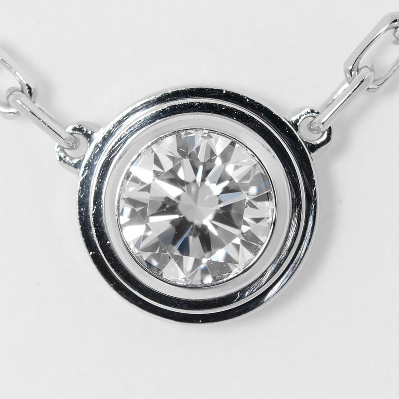 [Cartier] Cartier 
 Diaman Rege LM Necklace 
 Damour K18 White Gold x Diamond about 3G Diaman LEGER LM Ladies A+Rank