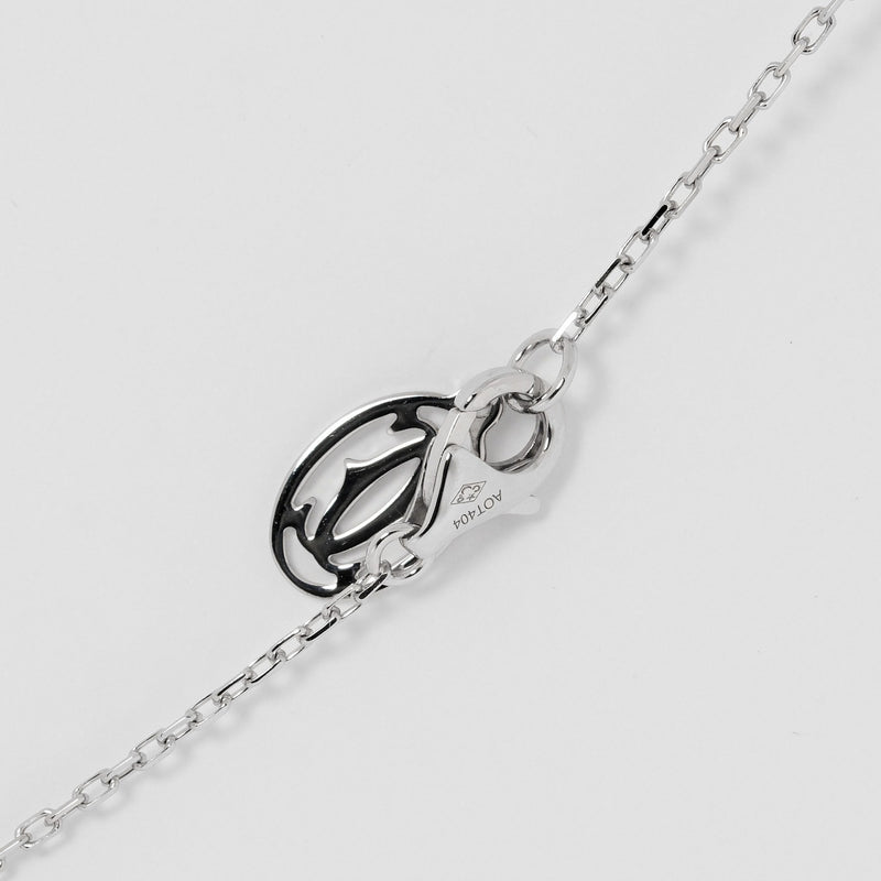 [Cartier] Cartier 
 Collar Dierman Rege LM 
 Damour K18 Gold White X Diamond aproximadamente 3G DIAN LEGER LM LMA A+RANCO