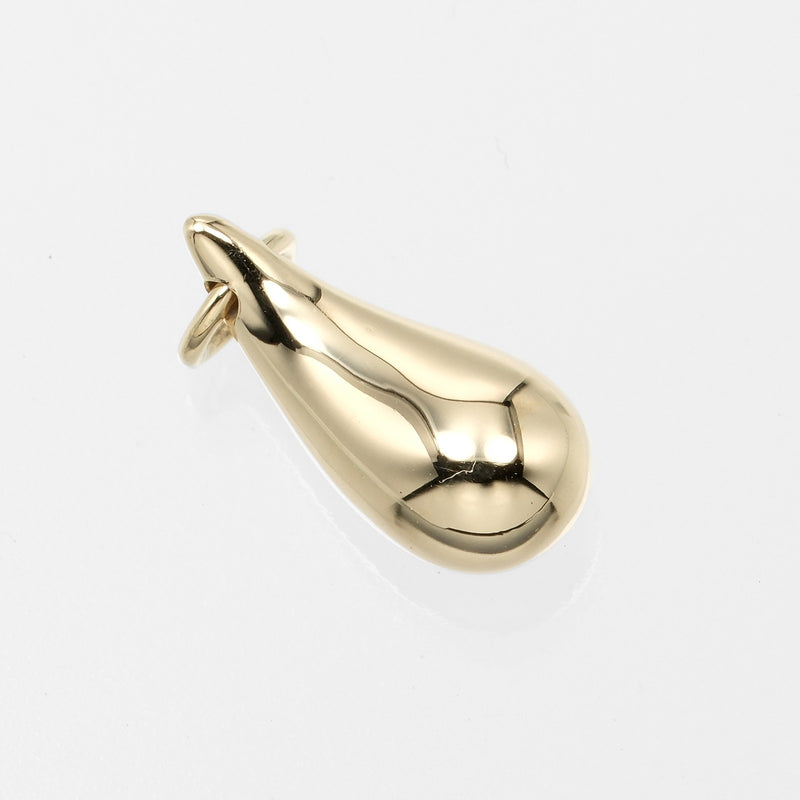 [Tiffany＆Co。]蒂法尼 
 滴滴吊坠顶 
 K18黄金约2.53克泪珠女士A+等级
