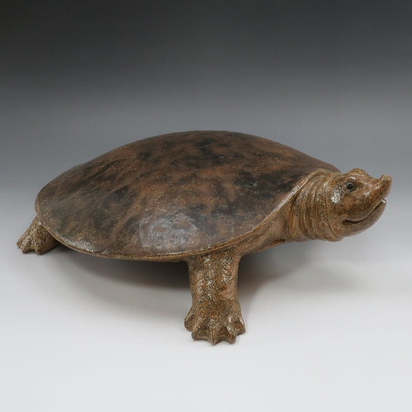 [교야키] 이마이 마사가 만든 교야키 [거북이(테라핀)] 장식품