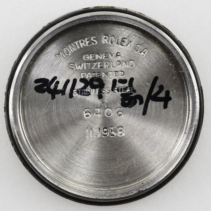 [롤렉스] 롤렉스 굴 날짜 시계 
 6406 손으로 포장되었습니다