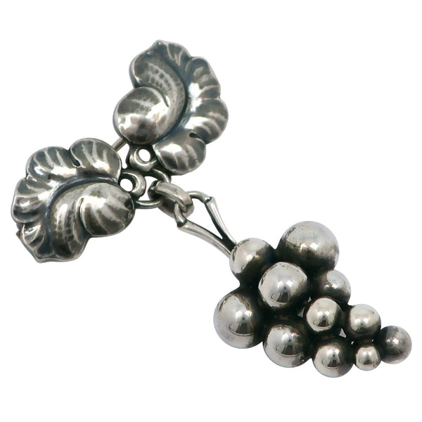 [Georg Jensen] Georg Jensen Moonlight Grape Brooch