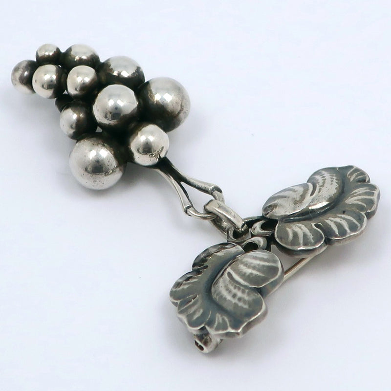 [Georg Jensen] Georg Jensen Moonlight Grape Brooch