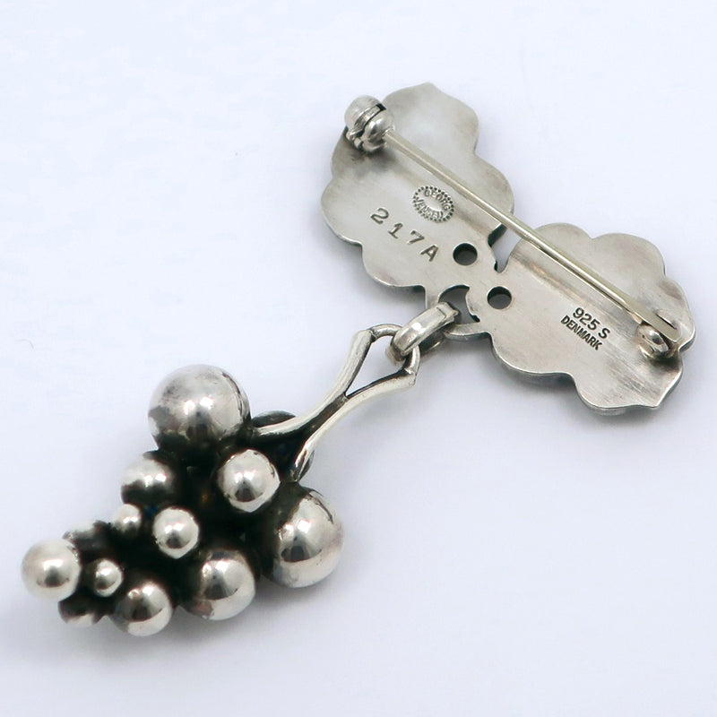 [Georg Jensen] Georg Jensen Moonlight Grape Brooch