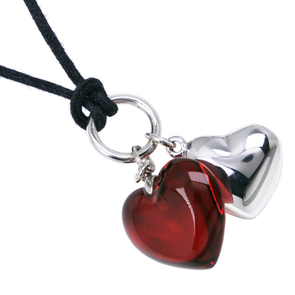 [Baccarat] Baccarat Double Heart Necklace