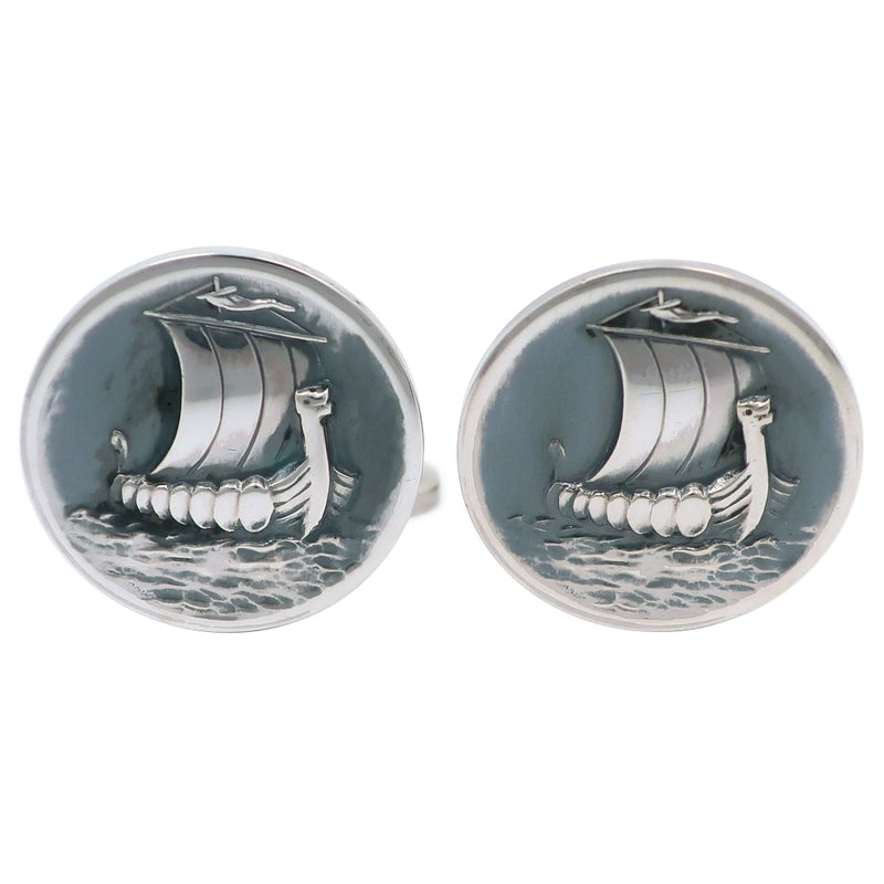 [Georg Jensen] Georg Jensen Sailing Ship Cuffs