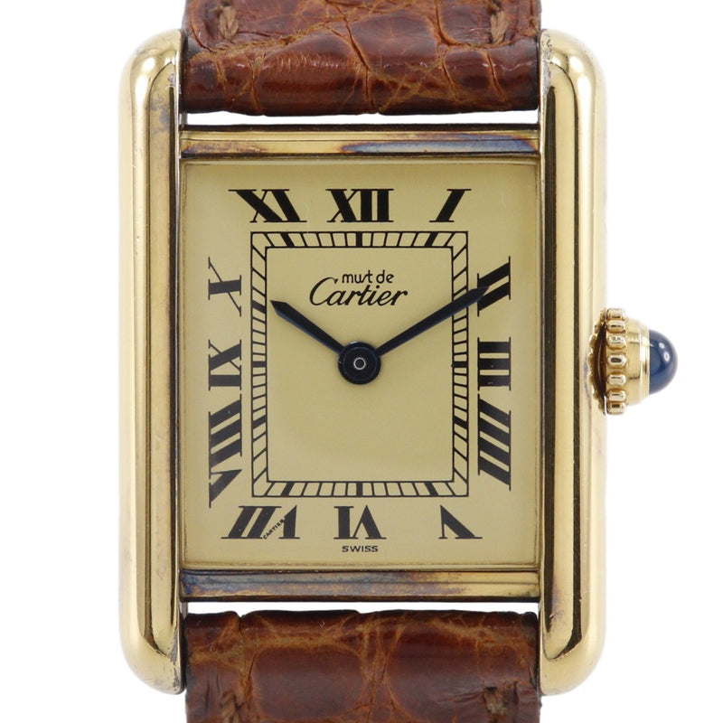 [CARTIER] Cartier Musttank watch
 Quartz