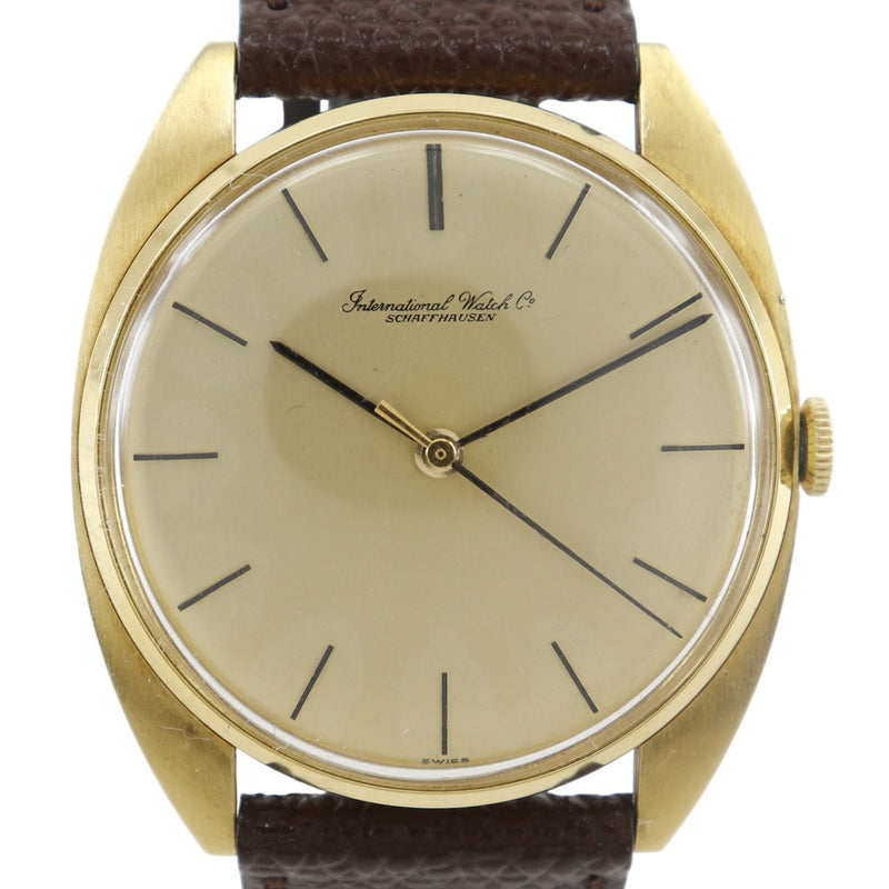 [IWC] I.D.沙夫豪森手表
 手动上链