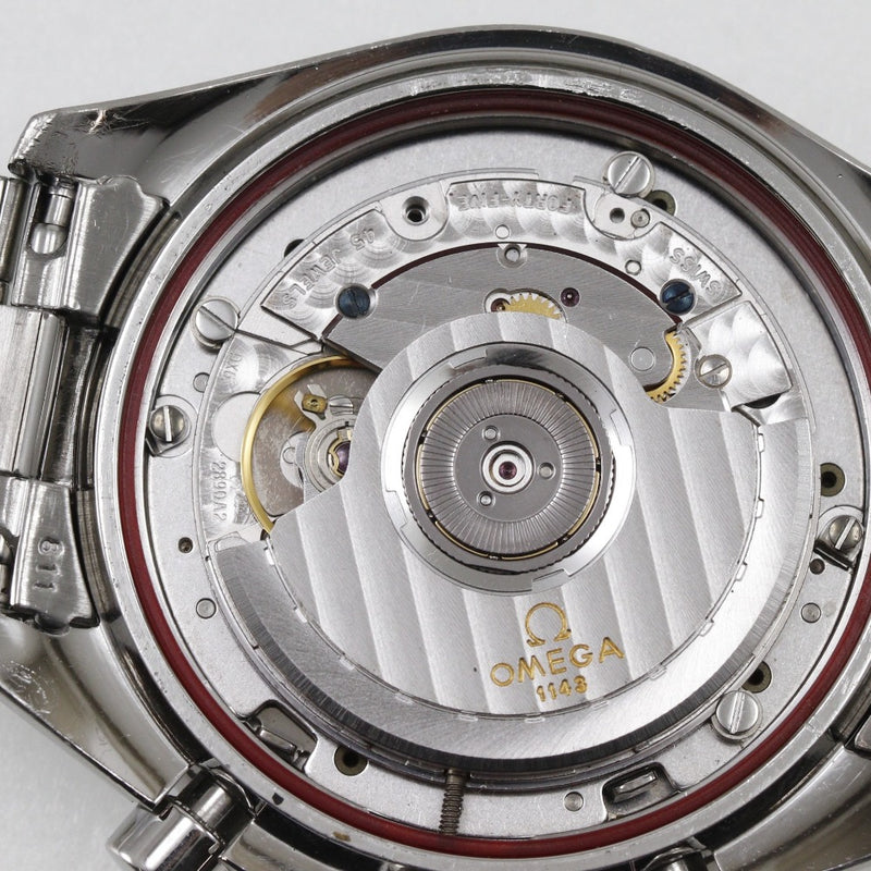 【OMEGA】オメガ
 スピードマスター 腕時計
 3510.50 ステンレススチール シルバー 自動巻き クロノグラフ 黒文字盤 Speedmaster メンズ