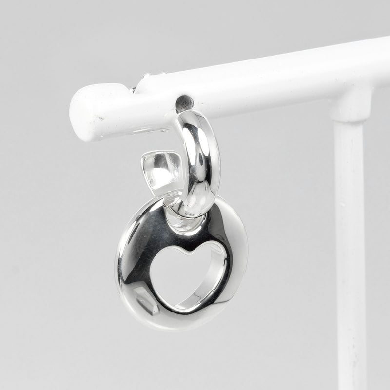 【TIFFANY&Co.】ティファニー
 カットアウト ハート ピアス
 シルバー925 約8.3g Cutout Heart レディースAランク