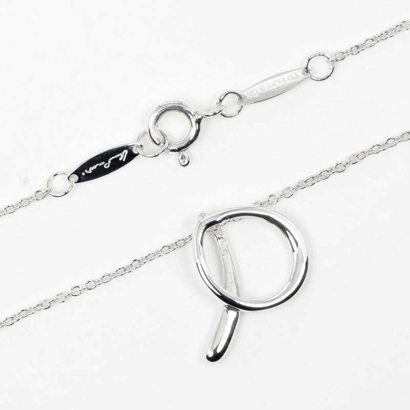 【TIFFANY&Co.】ティファニー
 レター a ネックレス
 イニシャル a シルバー925 約1.9g Letter a レディースAランク