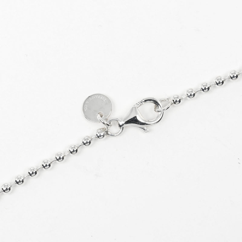 【TIFFANY&Co.】ティファニー
 84cm ボールチェーン ネックレス
 シルバー925 約15.4g 33.1" Ball Chain レディースAランク