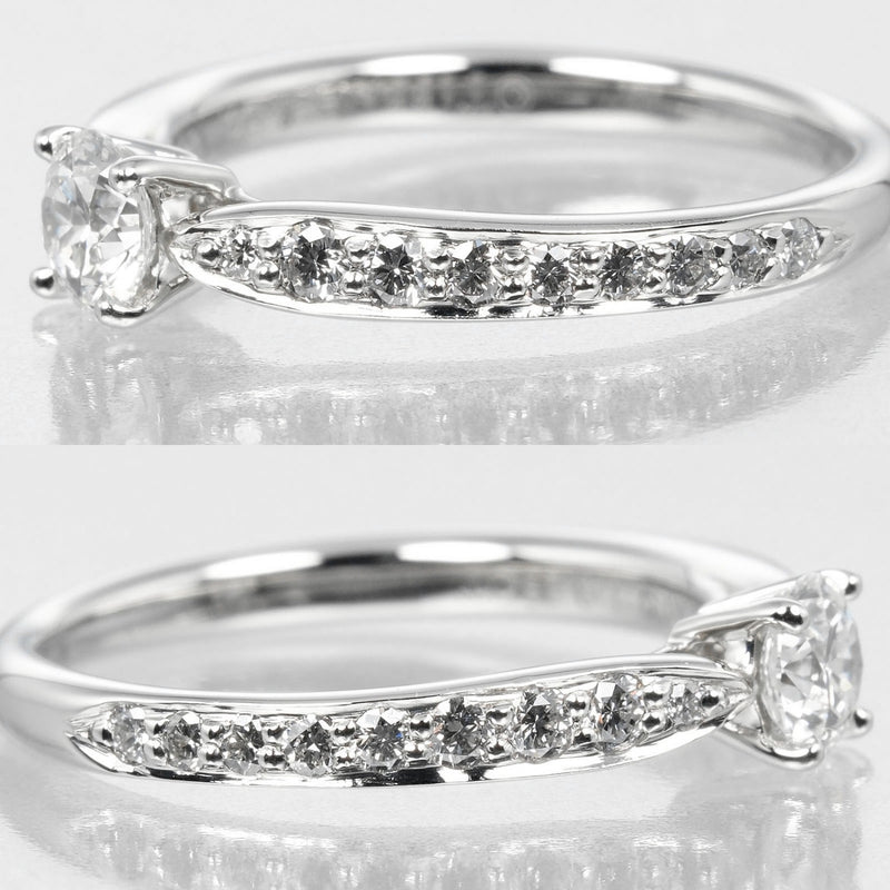 【TIFFANY&Co.】ティファニー
 ハーモニー エンゲージメント 5号 リング・指輪
 0.25ct VVS2/G/2EX/VG Pt950プラチナ×ダイヤモンド 約2.75g harmony engagement レディースAランク