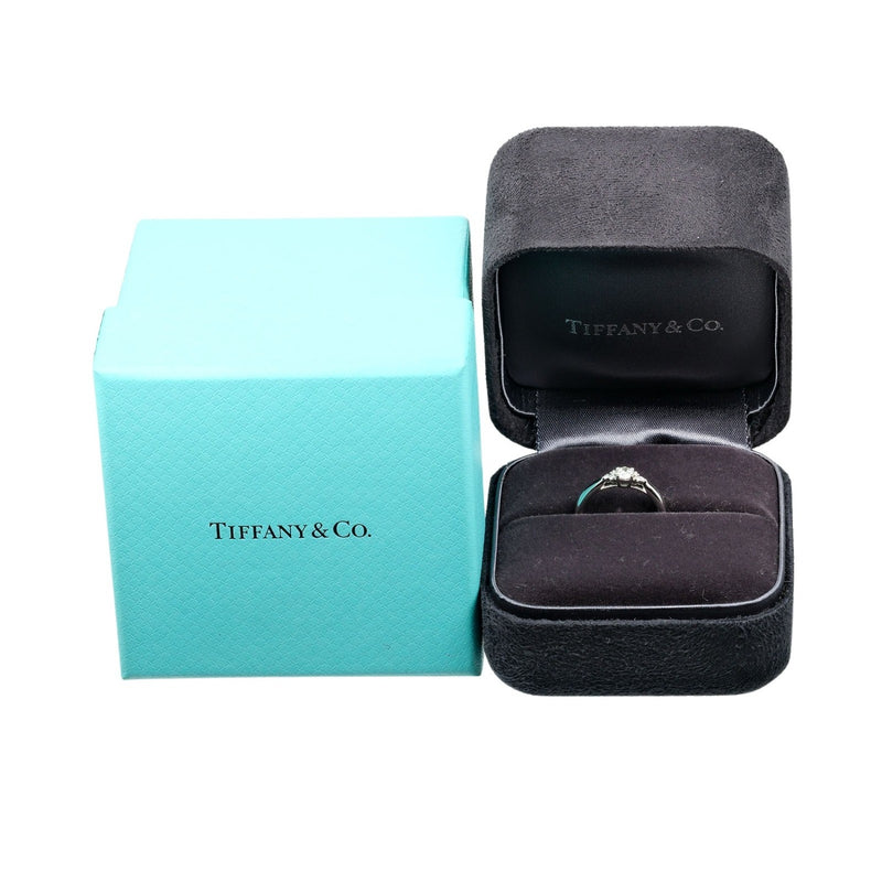 【TIFFANY&Co.】ティファニー
 ハーモニー サイドストーン 7.5号 リング・指輪
 Pt950プラチナ×ダイヤモンド 約3.2g harmony side stone レディースAランク