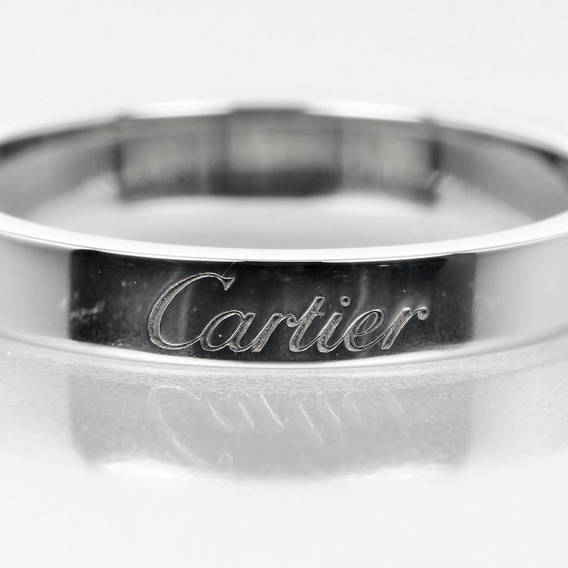 【CARTIER】カルティエ
 Cトゥ カルティエ エングレーブド 14.5号 リング・指輪
 Pt950プラチナ 約5.28g C Toe Cartier Engraved レディースAランク