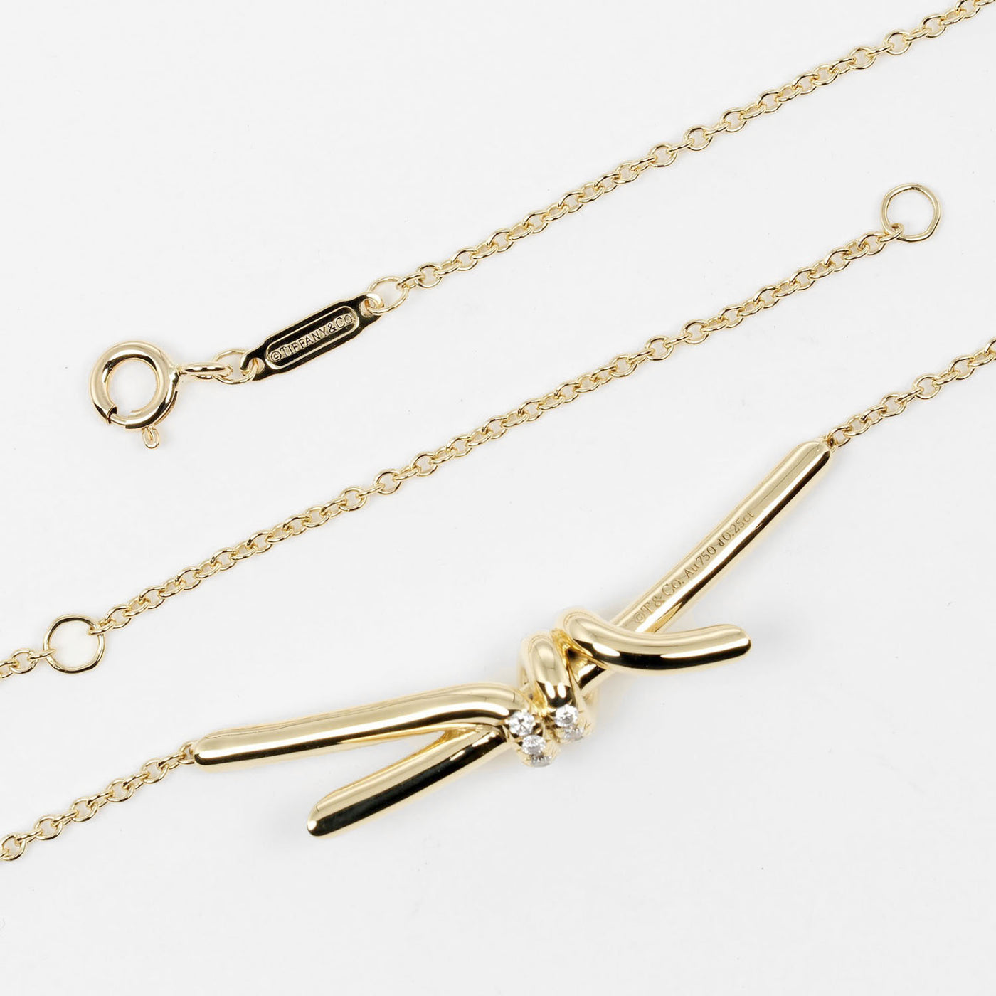 TIFFANY&Co.】ティファニー ノット ネックレス – NISHIKINO VINTAGE KYOTO